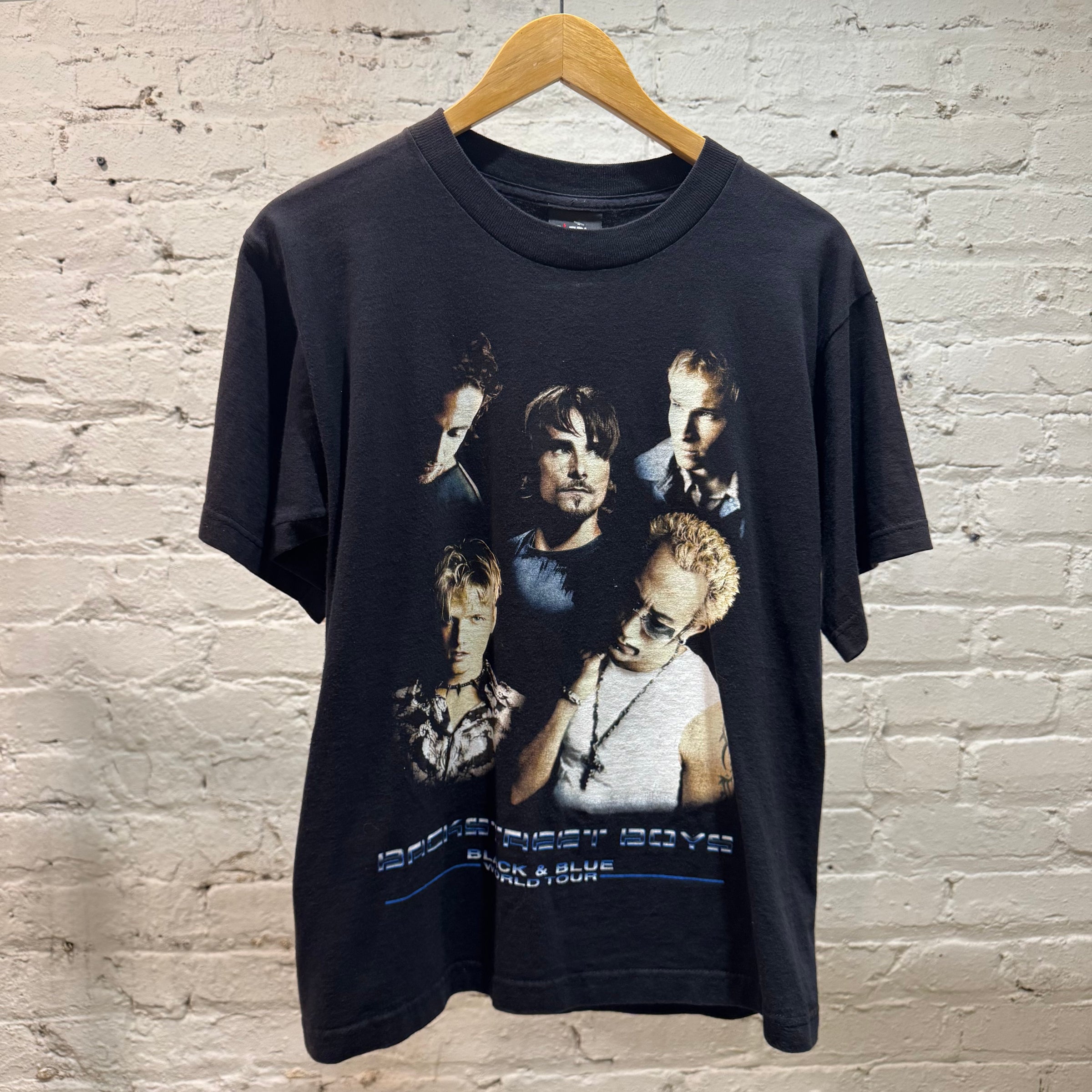 2001 Backstreet Boys Black and Blue Tour Tee | Ugly Duck Vintage